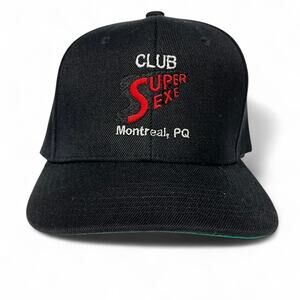 Super Sexe Montreal Super Exe Cap Hat 1990s Rap Tees Rap